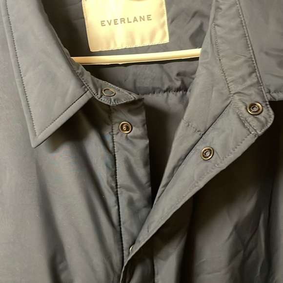 Everlane Lightweight Puffer snap front jacket men’s size XL - Picture 4 of 13